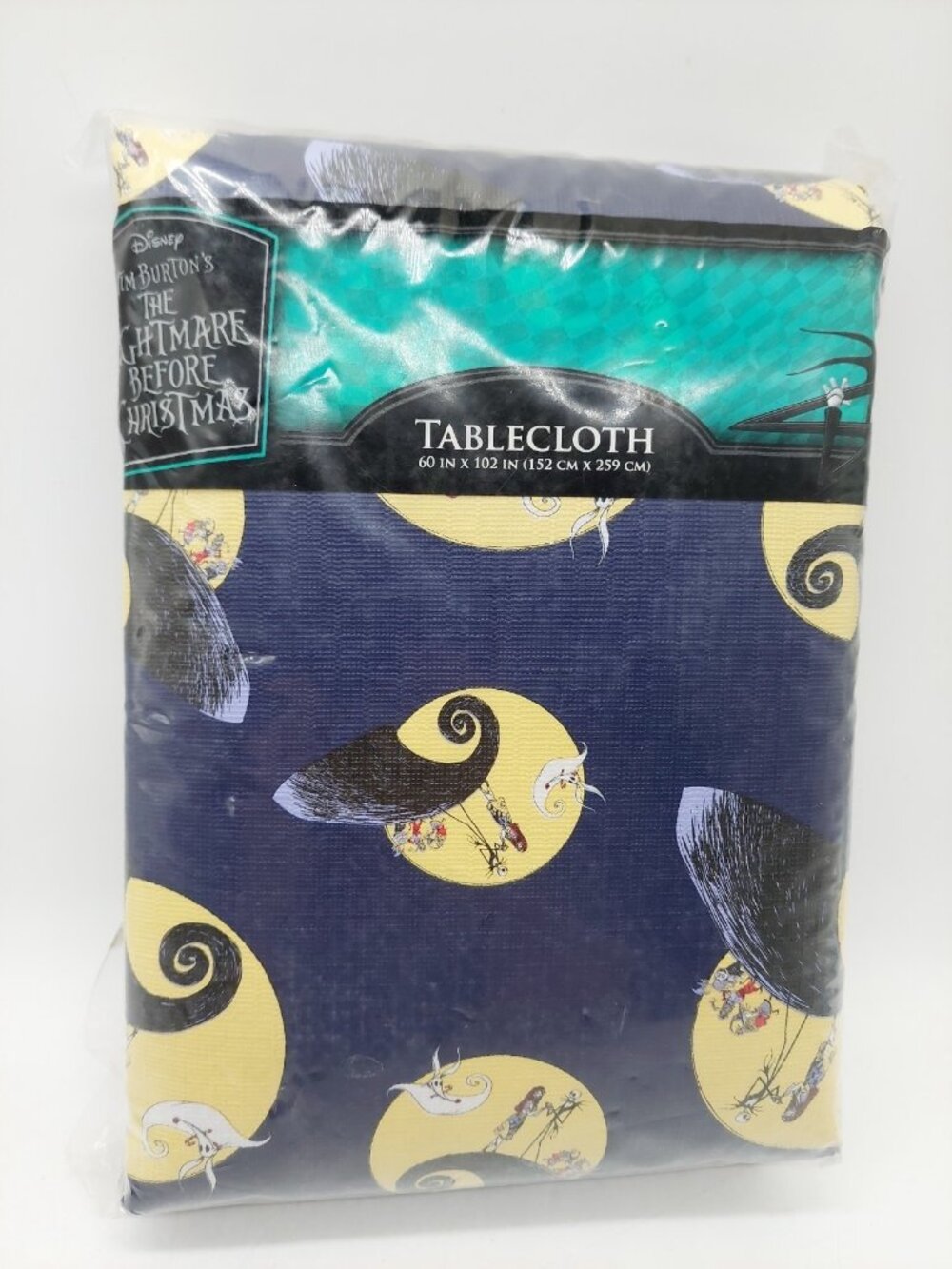 Disney The Nightmare Before Christmas Jack & Sally Vinyl Tablecloth Rectangle